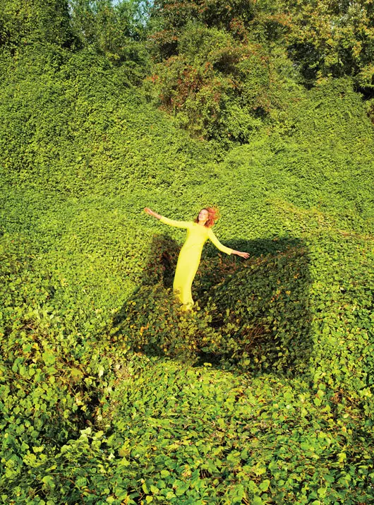 Daria Werbowy ist der Himmel auf Erden für die Januarausgabe des W Magazine von Ryan McGinley