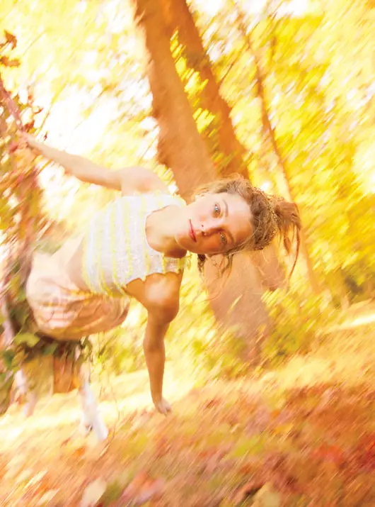 Daria Werbowy ist der Himmel auf Erden für die Januarausgabe des W Magazine von Ryan McGinley