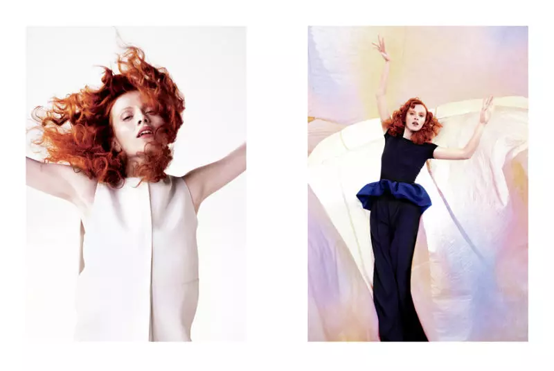 V # 70 üçün Ryan McGinley tərəfindən Karen Elson