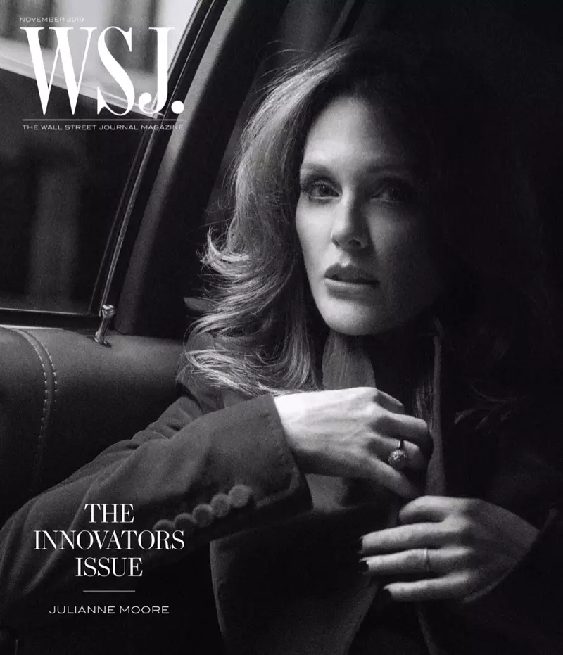 Julianne Moore on WSJ. Majalah Nopémber 2019 Panutup