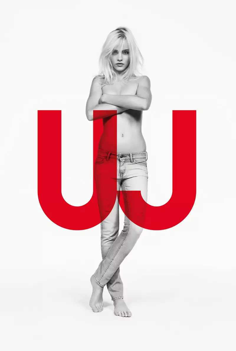 Uniqlo Jeans Spring 2010 Campaign | Anna de Rijk, Ginta Lapina, Kelly Moreira & Tao Okamoto saunia e Inez & Vinoodh