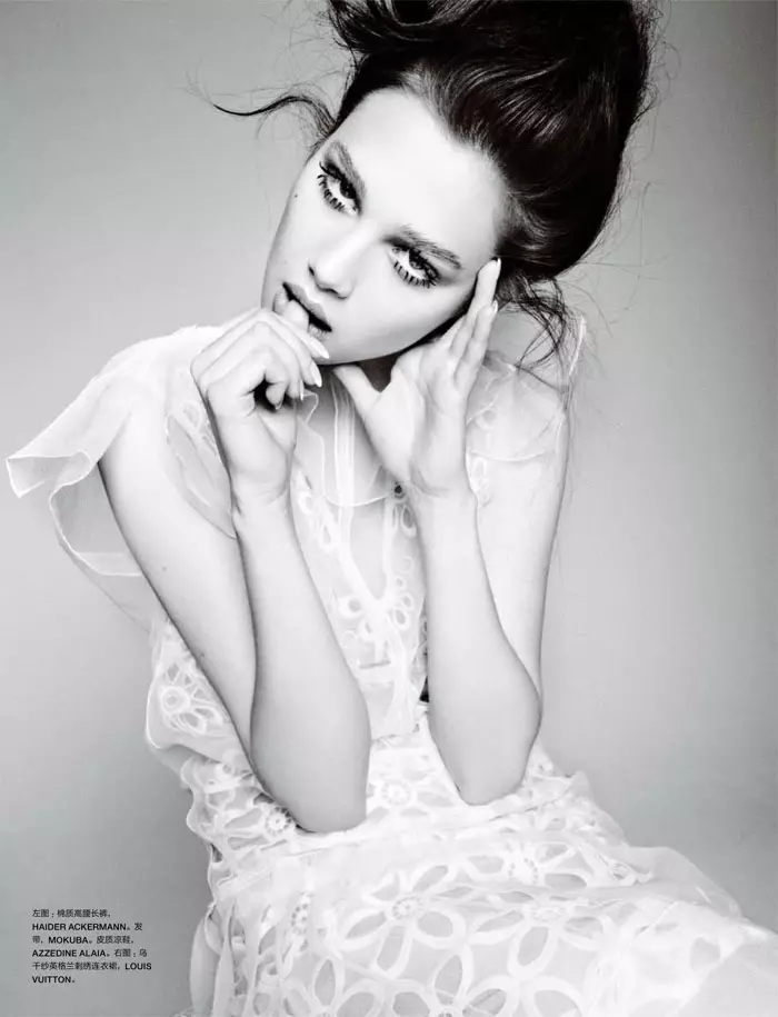 Anais Pouliot af Txema Yeste for Numéro China maj 2012