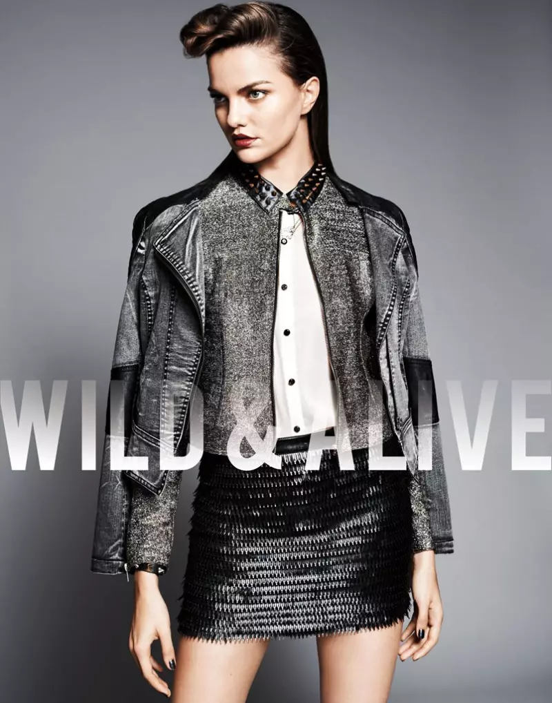 Barbara Fialho и Caroline Loosen Star в Wild & Alive есен 2013 Реклами от Bjarne Jonasson