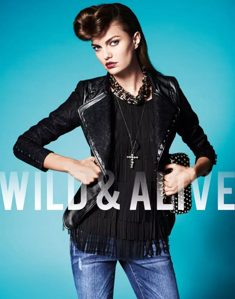 Barbara Fialho și Caroline Loosen vedete în reclamele Wild & Alive din toamna 2013 de Bjarne Jonasson