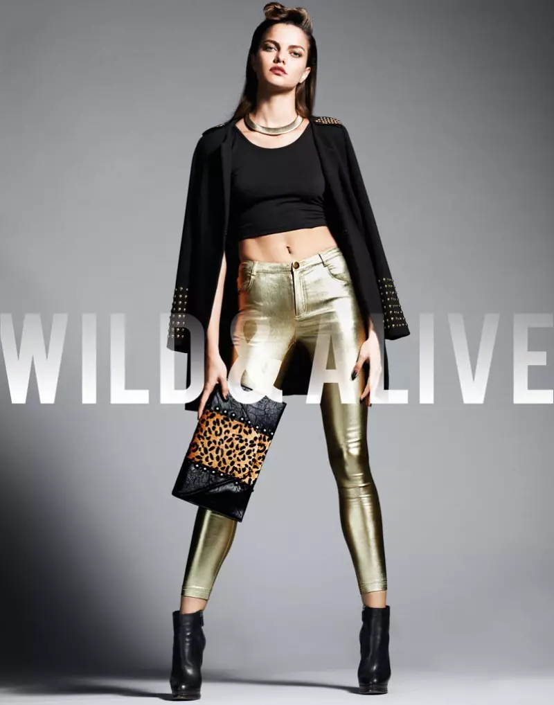 Barbara Fialho 和 Caroline Loosen 出演 Wild & Alive 2013 秋季广告，由 Bjarne Jonasson