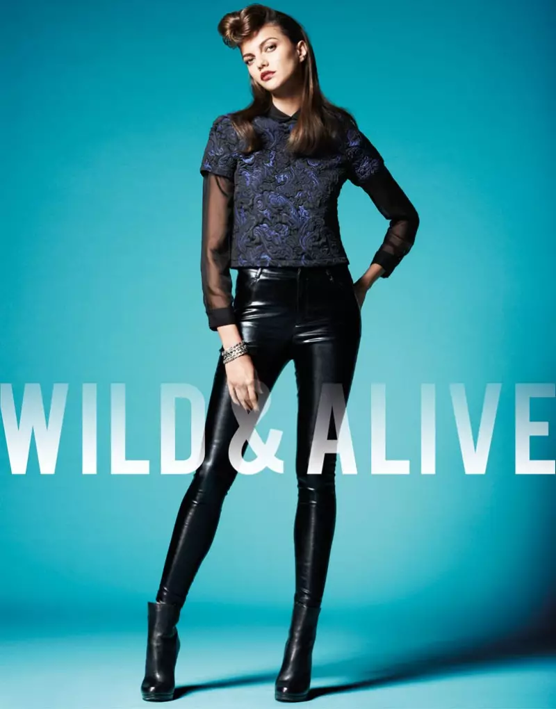 Barbara Fialho & Caroline Loosen Star in Wild & Alive 2013 წლის შემოდგომის რეკლამები Bjarne Jonasson