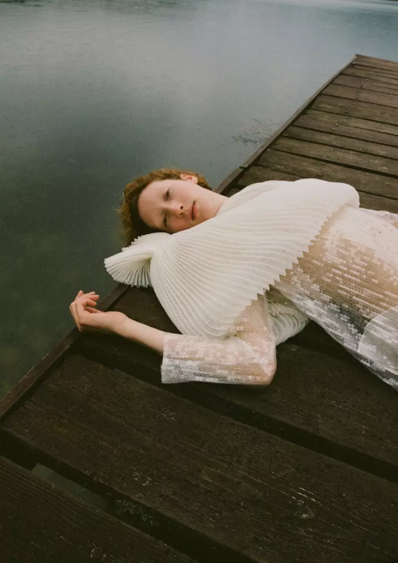 Lorna Foran W Korea Ina Lekiewicz ਰੋਮਾਂਟਿਕ ਫੈਸ਼ਨ ਸੰਪਾਦਕੀ