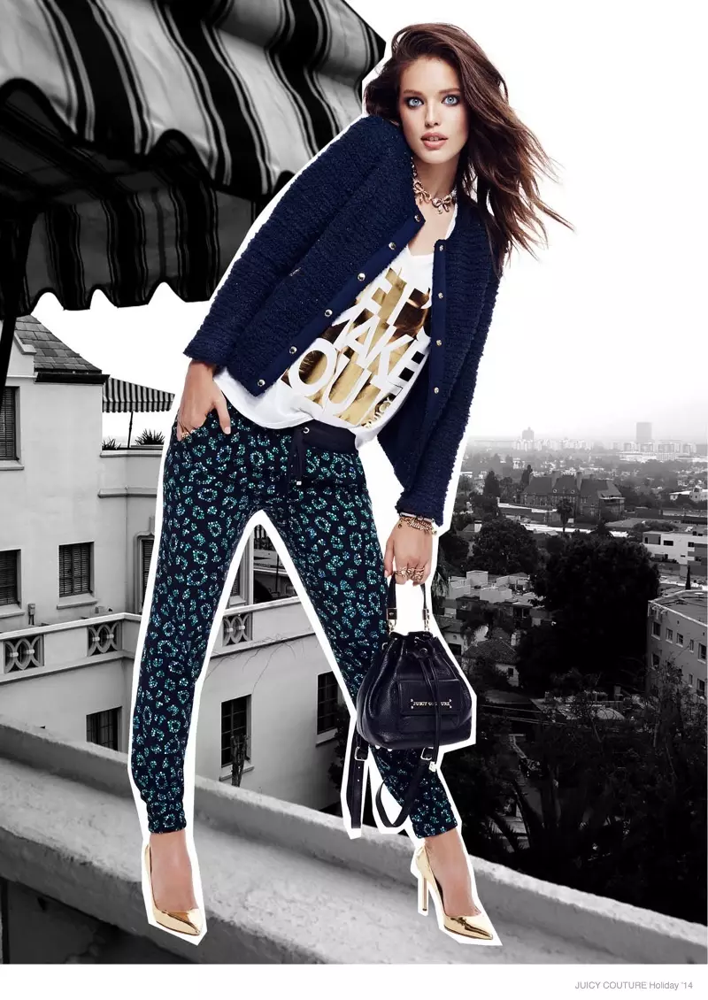 Lookbook de Juicy Couture Holiday 2014 con Emily DiDonato