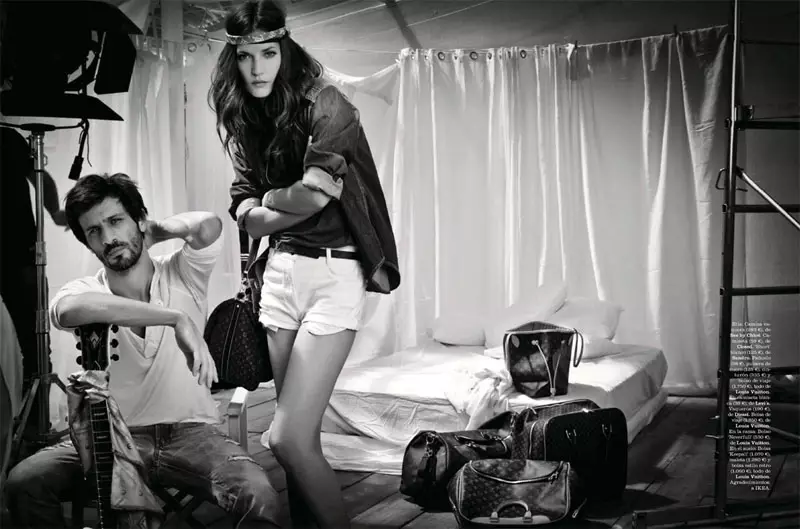 Діана Дондо від Сантьяго Естебана для Elle Spain, червень 2011 року
