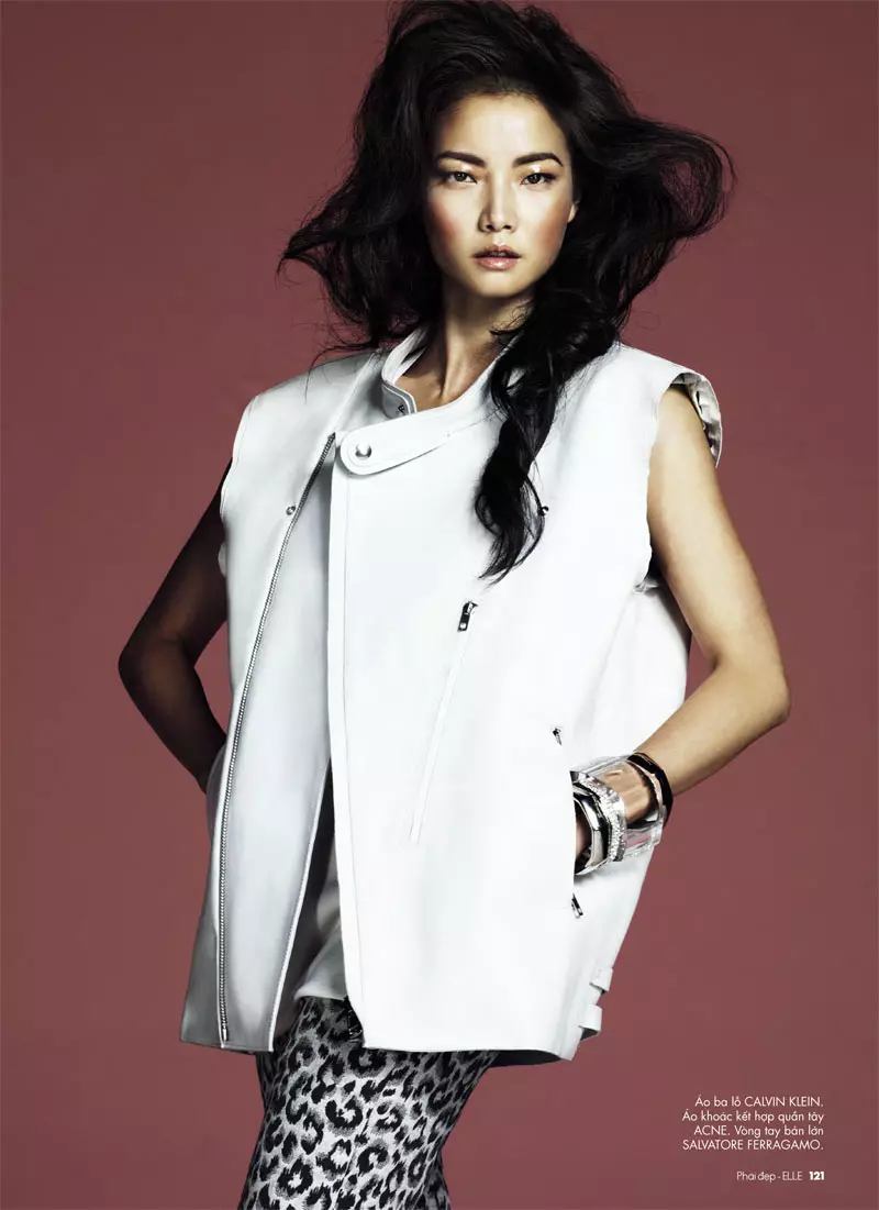 Jay Shin di Andrew Yee per Elle Vietnam febbraio 2012