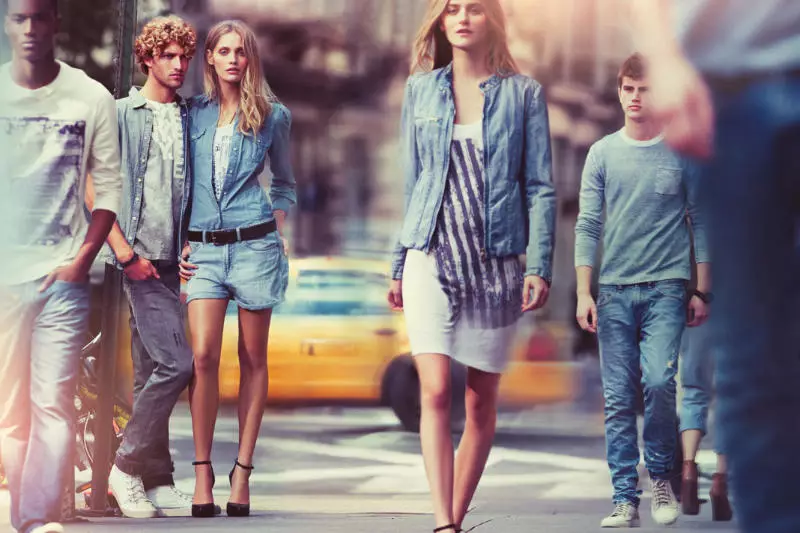 DKNY Spring 2011 Campaign | Heidi Mount ni Nathaniel Goldberg