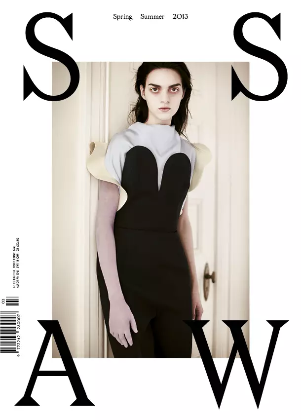 Magda Laguinge Enchant ในนิตยสาร SSAW ฤดูใบไม้ผลิ 2013 Cover Shoot