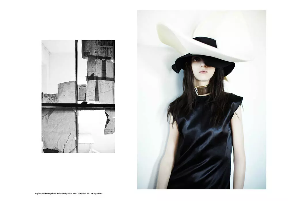 Magda Laguinge Enchant I le SSAW Magazine's Spring 2013 Cover Shoot