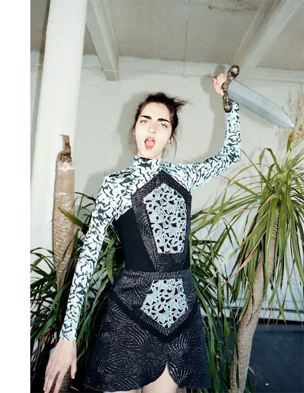 Magda Laguinge Stars in the Cover Shoot of Oyster #102