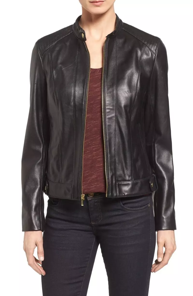 Cole Haan Lieder Moto Jacket