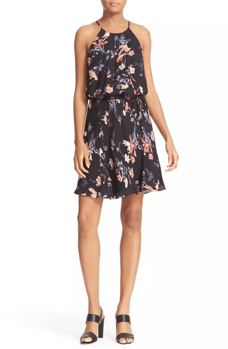 Joie Makana Floral Blouson Dress