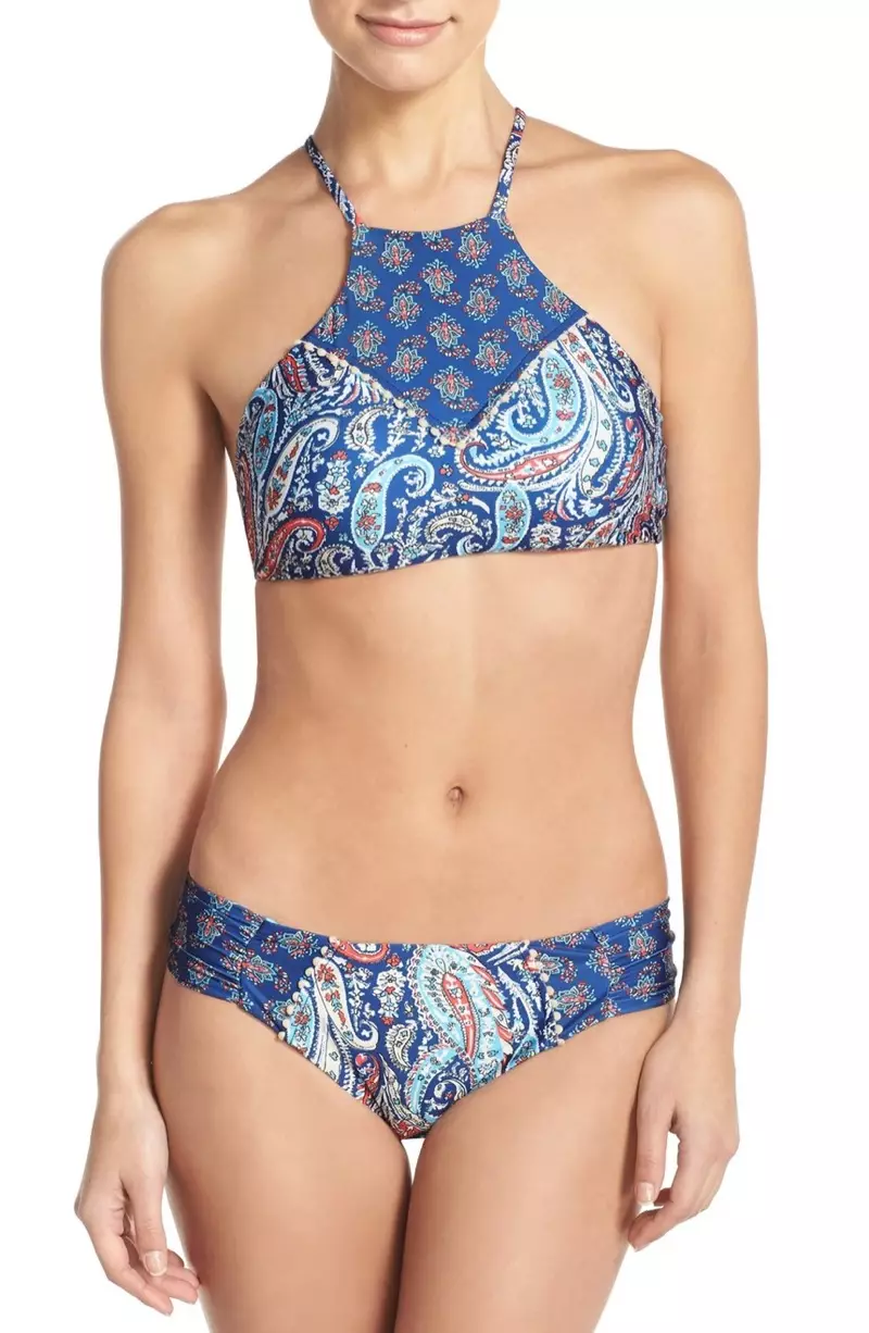 Lucky Brand Verna Halter Intamo Bikini Top