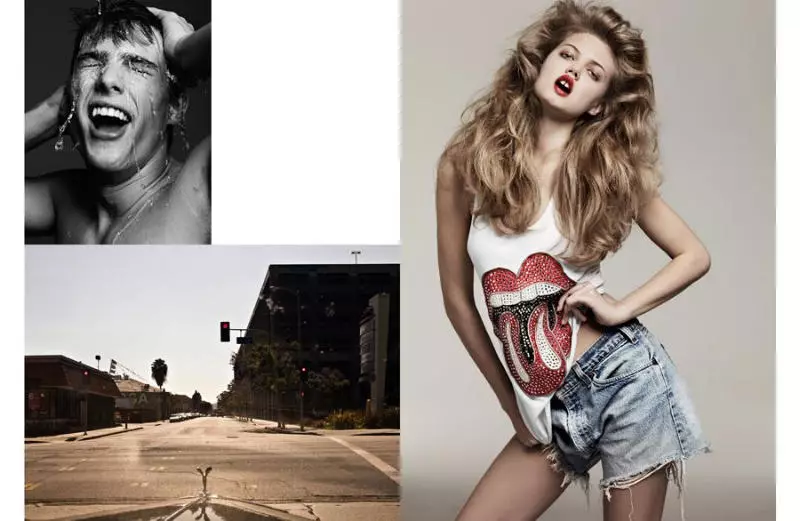 Lindsey Wixson ni Hedi Slimane para sa AnOther Man S/S 2011