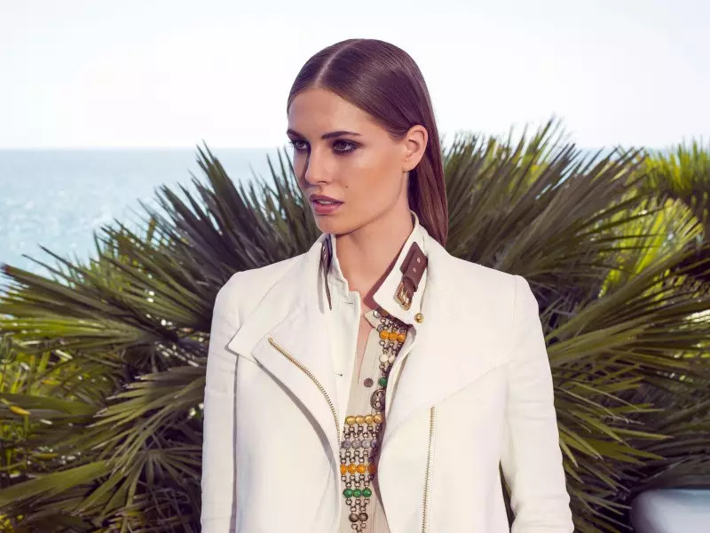 Karmen Pedaru ja Nadja Bender poseeraavat Benjamin Grillonin Gucci Style Cruise 2013 -risteilylle