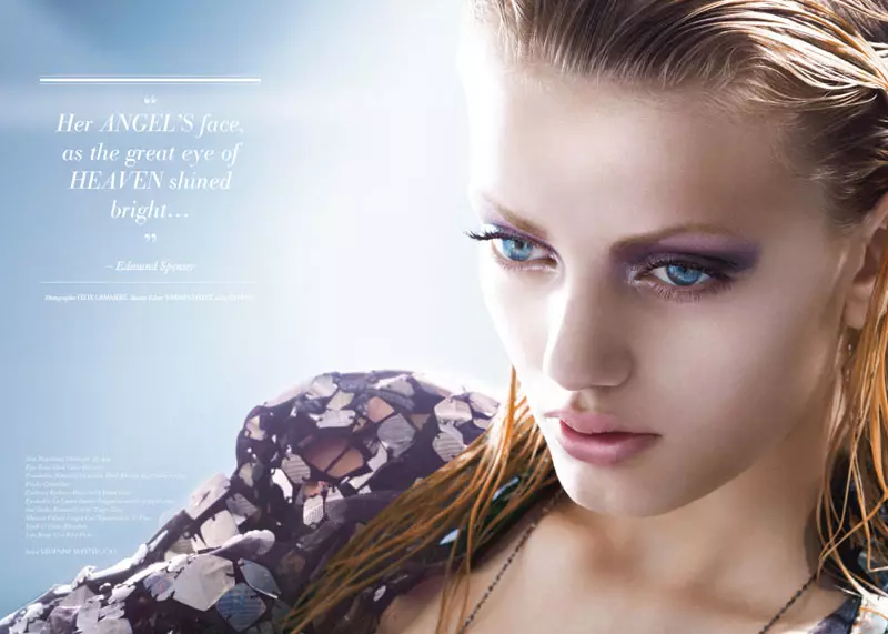 Bregje Heinen para Glass Magazine #3 por Felix Lammers