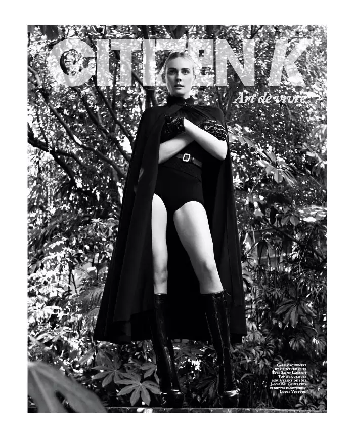 Diane Kruger ໂດຍ Gregory Derkenne ສໍາລັບ Citizen K Fall 2011