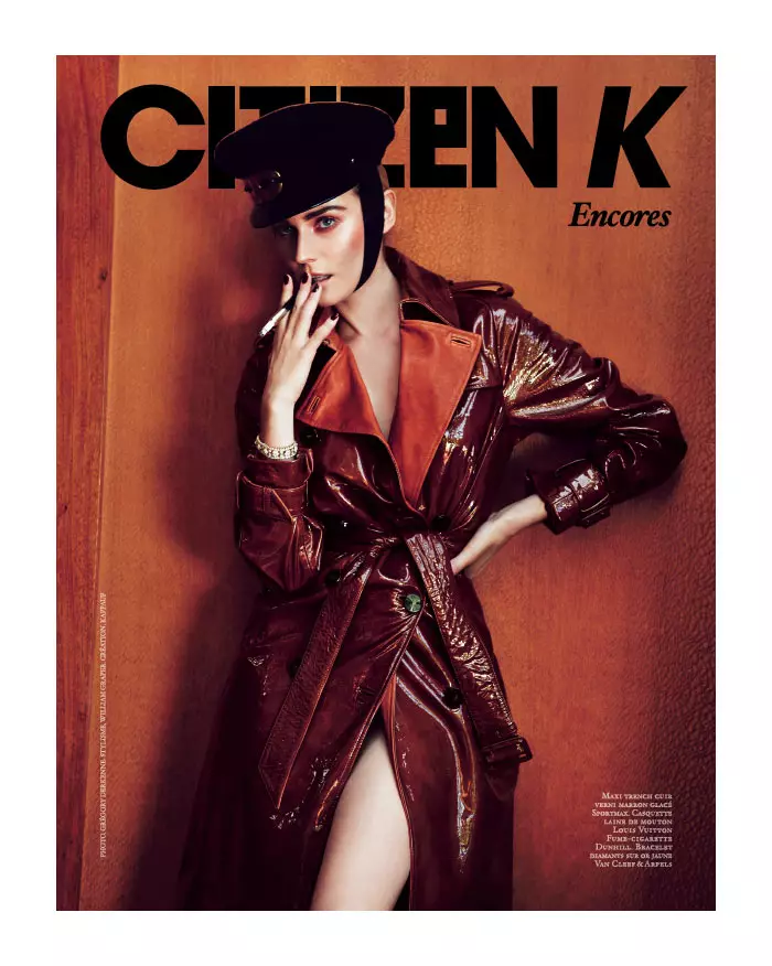 Diane Kruger oleh Gregory Derkenne untuk Citizen K Fall 2011