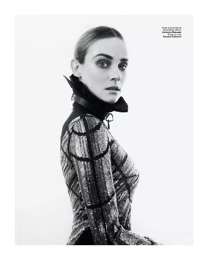 Citizen K Fall 2011 အတွက် Gregory Derkenne မှ Diane Kruger