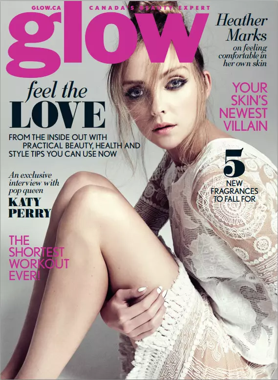 Heather-marks-glow-canada-february-2015-cover