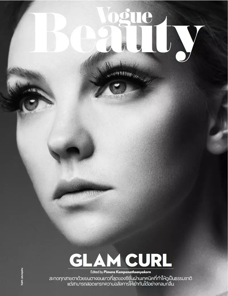 Heather Marks ottiene ciglia audaci per Vogue Thailand Beauty