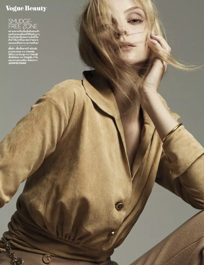 Heather Marks dia nahazo volomaso matavy ho an'ny Vogue Thailand Beauty