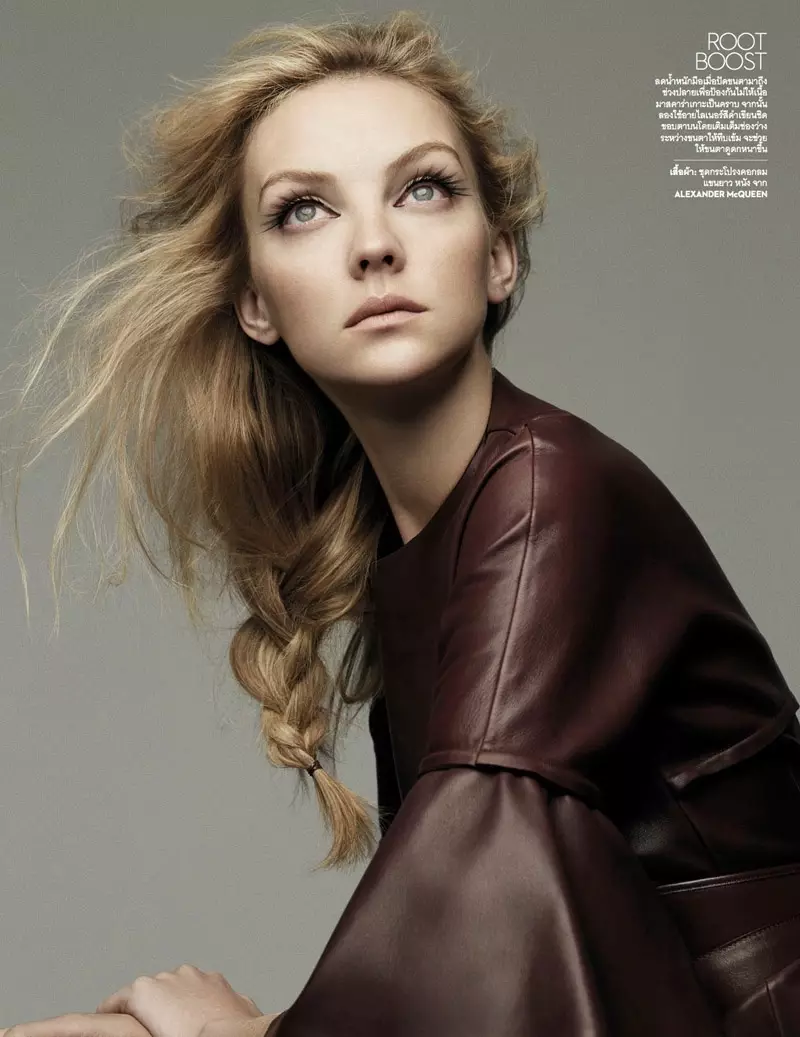 Heather Marks dia nahazo volomaso matavy ho an'ny Vogue Thailand Beauty