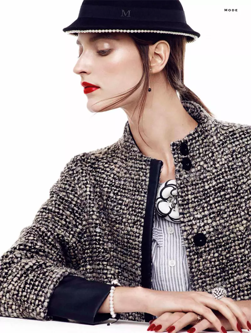 Si Marikka Juhler ay Chanel Chic para kay Alvaro Beamud Cortes sa Stylist #27