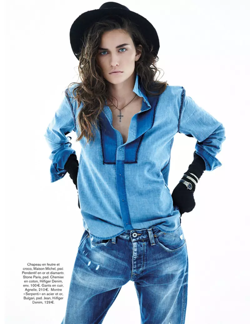 Marjolaine Rocher has Baby Blues for Glamour France by Alvaro Beamud Cortes