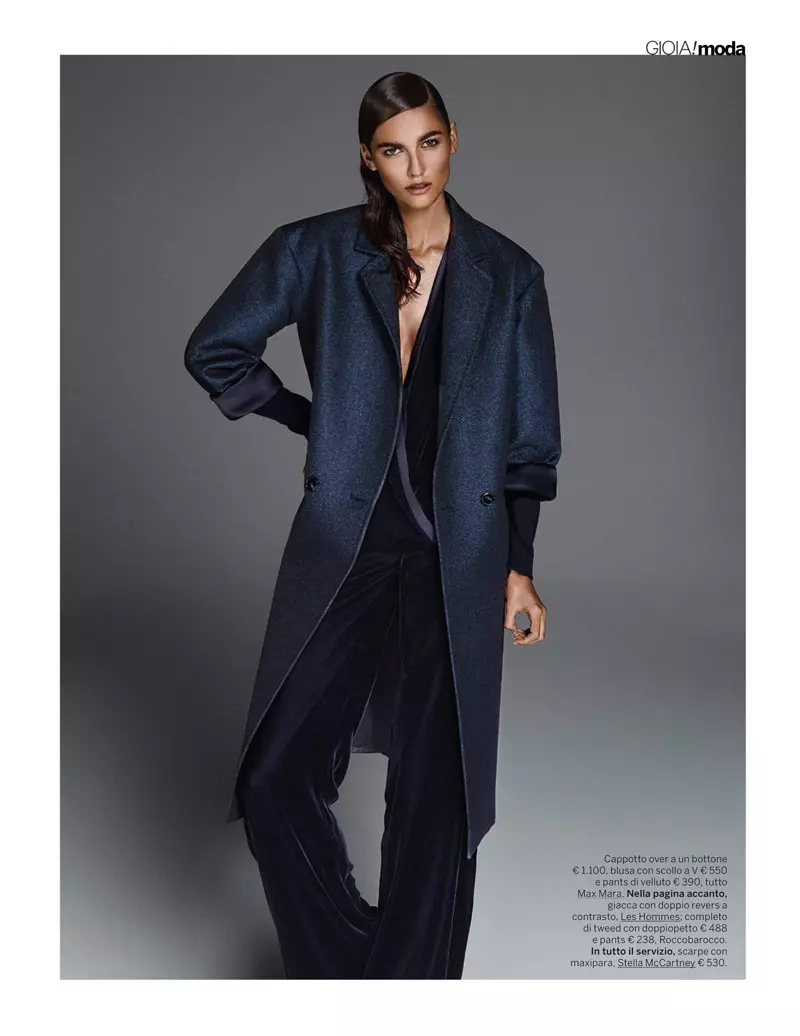 Vika Volkute Sports Mannish Style for Gioia by Alvaro Beamud Cortes