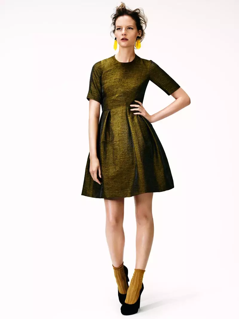 Sara Blomqvist ਮਾਡਲ H&M ਦਾ ਵਿੰਟਰ 2012 ਸੰਗ੍ਰਹਿ