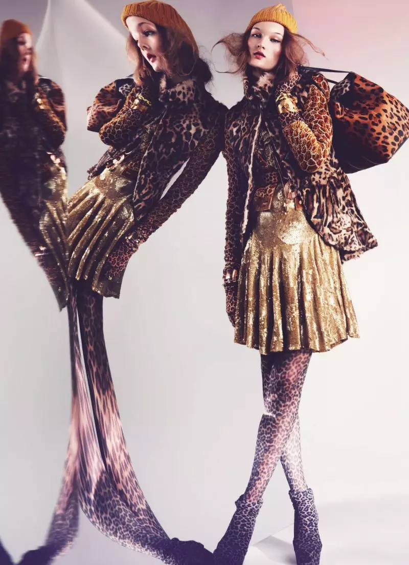 Η Kirsi Pyrhonen Gets Trippy for the NK Fall 2012 Campaign από τον Peter Gehrke