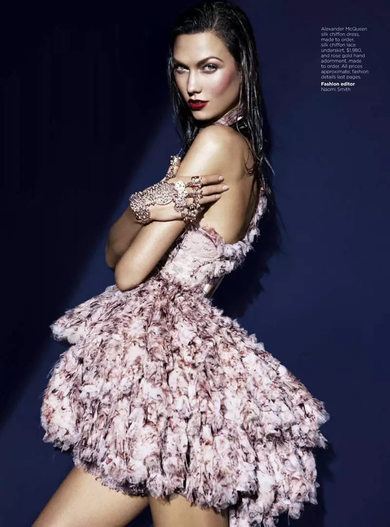 Karlie Kloss 由 Kai Z Feng 為 Vogue 澳大利亞版 2012 年 3 月