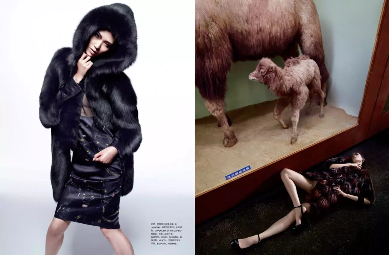 Tao Okamoto par John-Paul Pietrus pour Numéro Chine