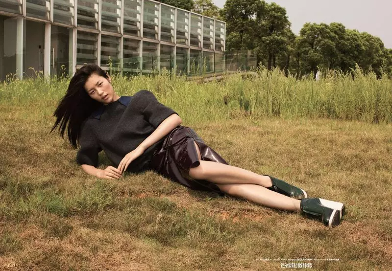 Liu Wen par Maciek Kobielski pour Modern Weekly China