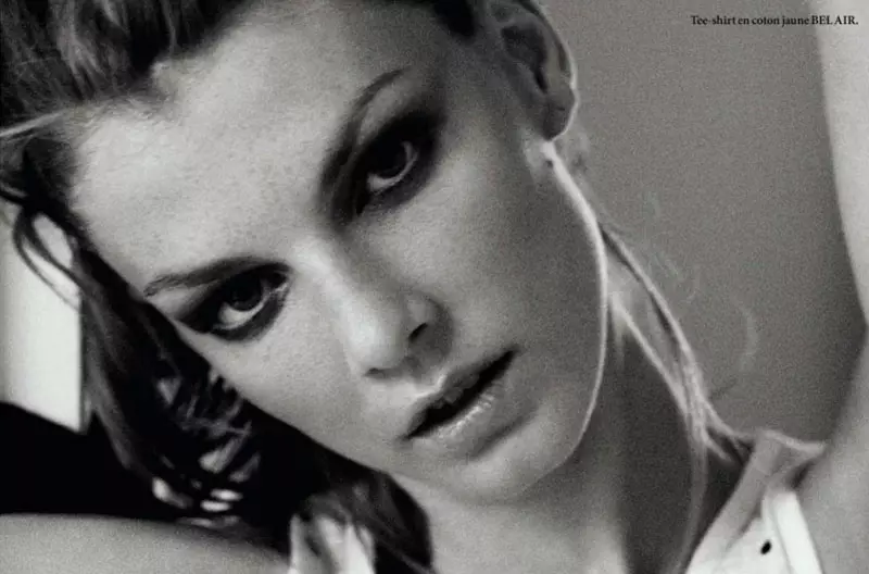 Angela Lindvall weL'Officiel Paris naMarcin Tyszka