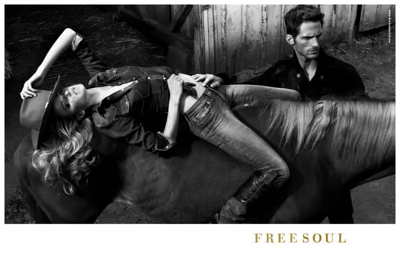 Shannan Click for Freesoul Fall 2011 Campaign by Yu Tsai