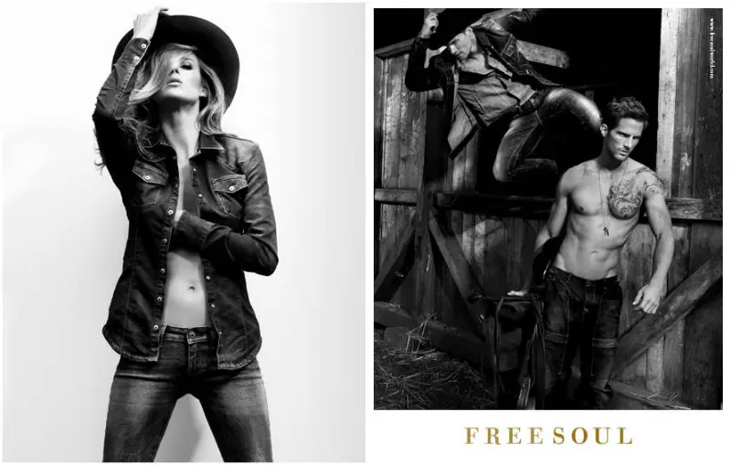 Shannan Klickt fir Freesoul Fall 2011 Campagne vum Yu Tsai