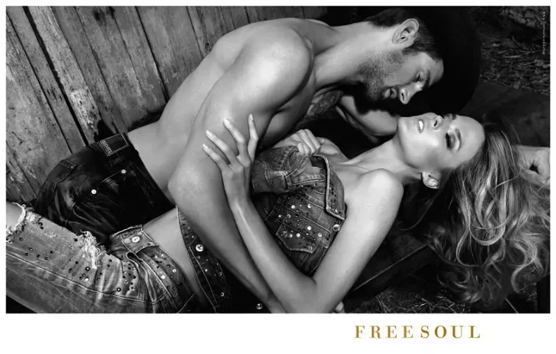 Shannan Click for Freesoul Fall 2011 Campaign od Yu Tsai