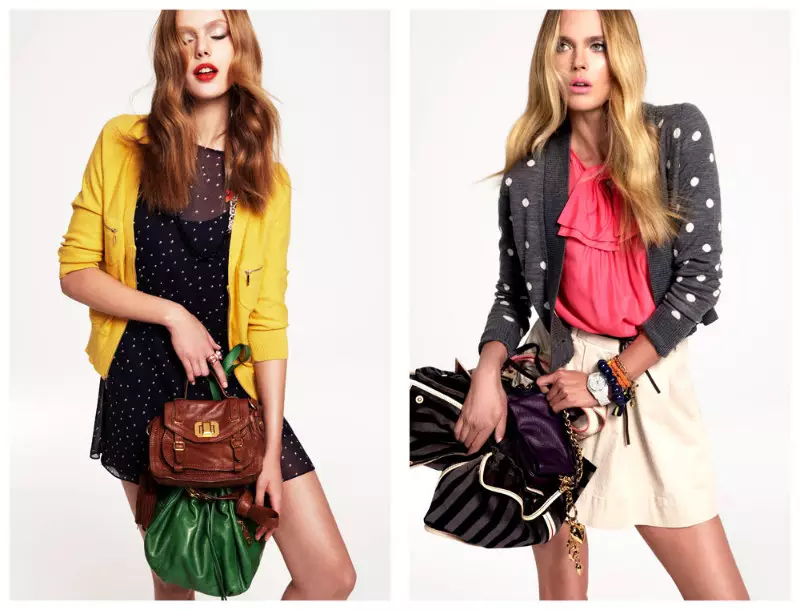 Frida Gustavsson i Shannan klikają na Juicy Couture Lookbook na jesień 2011