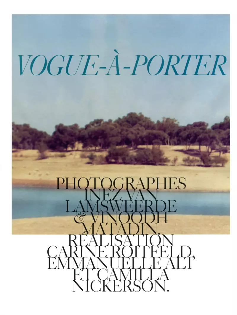 Vogue Paris Febroary 2010 | Vogue-à-Porter nataon'i Inez & Vinoodh