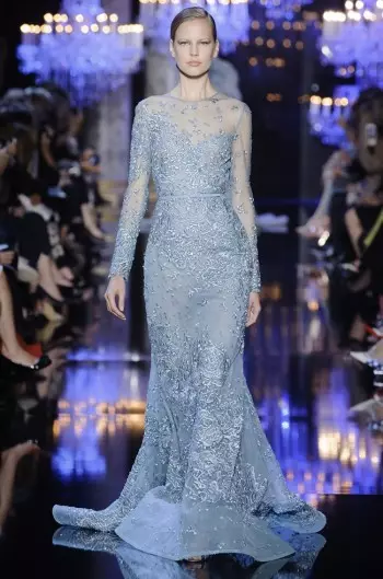 A colección Fall Couture de Elie Saab é unha oda á cidade da luz