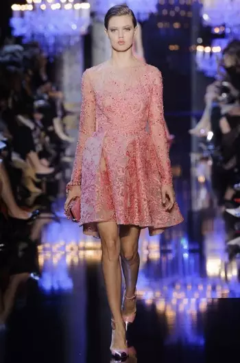 Elie Saab's Fall Couture კოლექცია არის ოდა სინათლის ქალაქზე