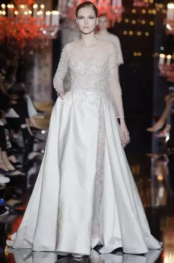 Koleksyon Otòn Couture Elie Saab a se yon od pou vil limyè a