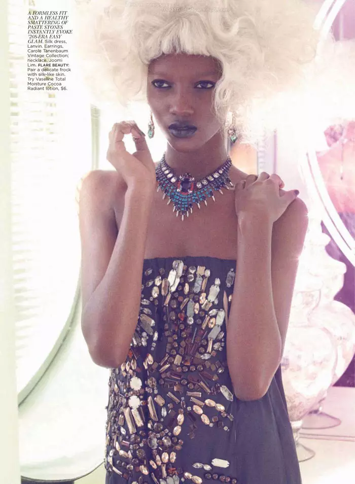 Herieth Paul аз ҷониби Макс Абадиан барои Flare апрели 2012