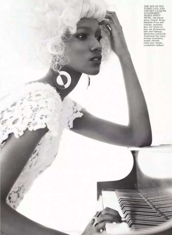 Herieth Paul ni Max Abadian para sa Flare Abril 2012